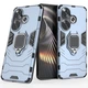 Чехол с подставкой Deexe Hybrid Case для Xiaomi Poco F6 - Blue - изображение 1