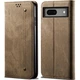 Чохол-книжка з кишеньками UniCase Jeans Wallet для Google Pixel 8A - Khaki - зображення 1