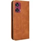 Чохол-книжка Deexe Retro Style для Motorola Edge 50 Fusion - Brown - зображення 6