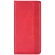 Чехол-книжка Deexe Retro Style для Motorola Edge 50 Fusion - Red - изображение 5