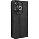 Чехол-книжка Deexe Retro Style для Xiaomi Poco F6 - Black - изображение 6