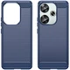 Силіконовий (TPU) чохол UniCase Carbon для Xiaomi Poco F6 - Blue - зображення 2
