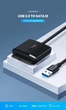 Адаптер UGREEN CM257 USB 3.0 to 3.5''/2.5" SATA Black (60561) - зображення 2