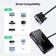 Конвертор сигналу UGREEN VGA to 2xVGA Splitter with Micro-USB Port for Power Supply 1m Black (20918) - зображення 5