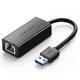 Сетевой адаптер UGREEN CR111 USB 3.0 to Gigabit Ethernet Black (20256) - изображение 1