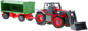 Traktor zdalnie sterowany Ramiz Farm Tractor Czerwono-zielony (5903864900910) - obraz 3