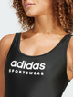 Купальник суцільний жіночий adidas Sportsw Ub Suit IQ3955 34 Чорний (4067887693325) - зображення 4