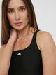 Купальник суцільний жіночий adidas Mid 3S Swimsuit HA5993 38 Чорний (4065423277480) - зображення 4