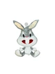 Мягкая плюшевая игрушка Багз Банни Bugs Bunny из фильма Космический джем с присоской на стекло 23см - изображение 4