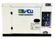 Дизельный генератор Depco DG12000SE-SILENT (9.5 кВт, 50 Гц, 220 В, 30 л) однофазный + блок ATS (41207) - изображение 1