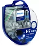 Комплект галогенових ламп PHILIPS H7 12972RGTS2 RacingVision GT200 +200% 55W 12V (2 шт) - изображение 2