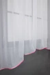 Кухонная гардина VR-Textil № 036к арка розовый с белым 280х170 см (50-363) - изображение 4
