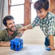 Игрушка антистресс Бесконечный кубик фиджет 7,3x3,6x1,8см (Инфинити куб) Синий - изображение 3