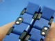 Игрушка антистресс Бесконечный кубик фиджет 7,3x3,6x1,8см (Инфинити куб) Синий - изображение 6