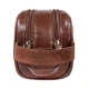 Чоловічий шкіряний несесер-косметичка для подорожей Ashwood T78 Chestnut (Каштановий) - зображення 5