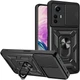Чохол Fiji Camera Defence для Xiaomi Redmi Note 12S бампер із захистом камери та підставкою Black - зображення 1