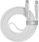 Kabel Rivacase USB Type-C - USB Type-C M/M 1.2 m White (PS6005WT12) - obraz 2