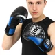 Перчатки для бокса на липучке Top King Boxing 0512 14 унций Black-Blue - изображение 7