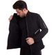 Спортивная кофта мужская на молнии SP-Sport Fit 6641 размер XL (175-180 см) Black - изображение 5