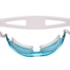 Очки полумаска для плавания тренировочная Mad Swim 042601 Light Blue-White - изображение 4
