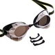 Окуляри для плавання стартові Mad Swim 045807 Black-Silver - зображення 6