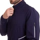 Спортивная кофта мужская на молнии SP-Sport Fit 6641 размер 2XL (180-185 см) Deep Blue - изображение 8