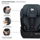 Автокрісло Kinderkraft Comfort Up i-Size гр. 1-2-3 9-36 кг Black, 4662 - зображення 10