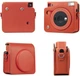 Чохол для фотоапарата Fujifilm Instax Square SQ1, SQ6, SQ40 Помаранчевий - зображення 6