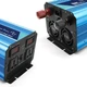 Перетворювач інвертор Power Inverter 7000W 12V-220V UPS чиста синусоїда з підзарядкою Wimpex WX- 7100 - зображення 5