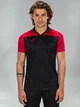 Поло длинное мужское Joma HOBBY II 101371.106 S Черное с красным (9998448345092) - изображение 1
