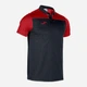 Поло длинное мужское Joma HOBBY II 101371.106 S Черное с красным (9998448345092) - изображение 5