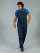 Поло длинное мужское Joma HOBBY II 101371.337 S Темно-синее/Синее (9998447745091) - изображение 4