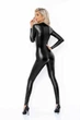Комбінезон Noir Handmade F293 Powerwetlook catsuit front zipper 3XL (SX0194) - изображение 3