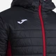 Куртка демисезонная с капюшоном мужская Joma URBAN V 103796.106 M Черная с красным (8445954682681) - изображение 3