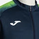 Спортивная кофта мужская Joma Elite Xi 103803.317 M Темно-синий/Салатовый (8445954710537) - изображение 4