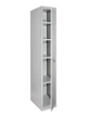 Шкаф хозяйственный металлический LEVMETAL ШГМ 5/40/1 (180х40х50) - изображение 1
