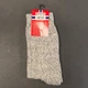 Шкарпетки тактичні Mil-Tec Утеплені Бавовняні 43-46р. Сірі NORWEG.SOCKE GRAU MELIERT (13008008-003) - изображение 4