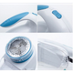 Машинка для стрижки катышков Lint Remover 5880 с запасным ножом работает Белоголубой - изображение 2