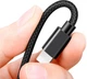 Кабель Baseus cafule Cable USB For iP 2.4A 1m Gray+Black (CALKLF-BG1) - изображение 3