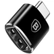 Адаптер Baseus USB Female To Type-C Male Adapter Converter Black (CATOTG-01) - изображение 3