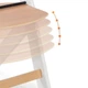 Стульчик для кормления Kinderkraft Enock Wood, 5902533915071 - изображение 8