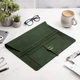 Папка для документів з натуральної шкіри А4, Green, WoodPresent - зображення 1