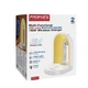 Нічник Promate Globe-Qi з бездротовою зарядкою і Bluetooth колонкою LED White (globe-qi) - зображення 9