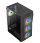 Корпус AeroCool Falcon-G-BK-v2 (ACCM-PV41143.11) Black с 4 RGB вентиляторами - изображение 8