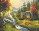 Картина по номерам Riviera Blanca Домик в лесу 40x50 см (RB-0466) - изображение 4