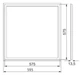 LED рамка LED-STORY Frame LUX 40-001 Premium 40Вт 6500К 100лм/Вт 4000лм 600×600 - изображение 2