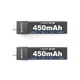 Акумулятори BetaFPV BT3.0 450mAh 2S (2 шт.) – батареї для 2S FPV дронів з розʼємом BT3.0 - зображення 2