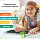 Детский графический LCD планшет со стилусом "Динозавр" 8,5-дюймовая доска для рисования, голубой (85137637) - изображение 4