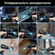 Бездротовий пиловловлювач / компресор зі стисненим повітрям, пиловий вентилятор для чищення з дисплеєм + 8 аксесуарів, чорний (85338727) - зображення 6