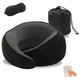 Подушка для путешествий ортопедическая Royal Rest - Memory Foam 28*28*13см Серая (RR-09) - изображение 1